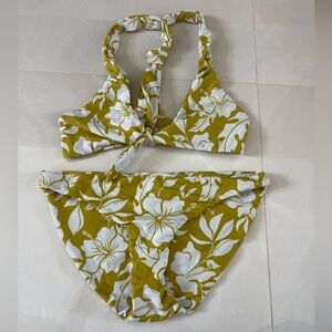 Mikoh Waikiki Sunbeam Swimsuit Set Size Large